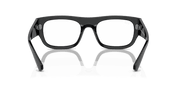 Clear Lenses, Polished Black Frame