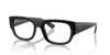 [Clear Lenses, Polished Black Frame]