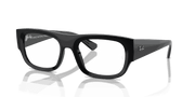 Clear Lenses, Polished Black Frame