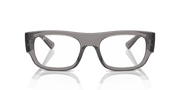 Clear Lenses, Polished Transparent Grey Frame