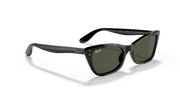 Green Lenses, Polished Black Frame