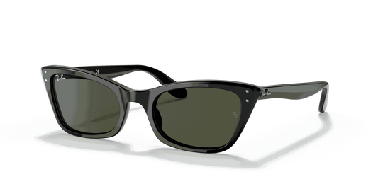 [Green Lenses, Polished Black Frame]
