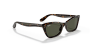 Green Lenses, Polished Havana Frame