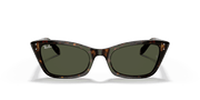 Green Lenses, Polished Havana Frame