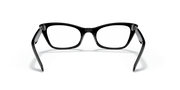 Clear Lenses, Polished Black Frame