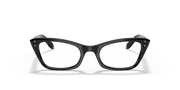 Clear Lenses, Polished Black Frame