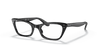 [Clear Lenses, Polished Black Frame]