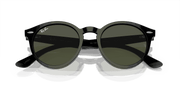 Green Lenses, Polished Black Frame