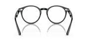 Clear Lenses, Polished Black Frame