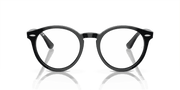 Clear Lenses, Polished Black Frame