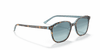 [Blue Lenses, Polished Havana On Light Blue Frame]