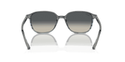 Grey Lenses, Polished Striped Grey & Blue Frame