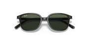 Dark Green Lenses, Polished Black Frame