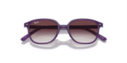 Grey/Violet Lenses, Polished Opal Violet Frame