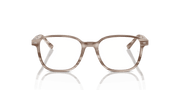 Clear Lenses, Polished Striped Beige Frame