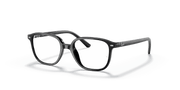 Clear Lenses, Polished Black Frame