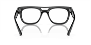 Clear Lenses, Polished Black Frame