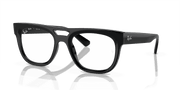 Clear Lenses, Polished Black Frame