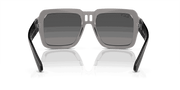 Silver/Grey Lenses, Polished Transparent Grey Frame