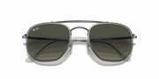 Grey Gradient Lenses, Polished Gunmetal Frame