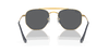 [Dark Grey Lenses, Polished Gold Frame]