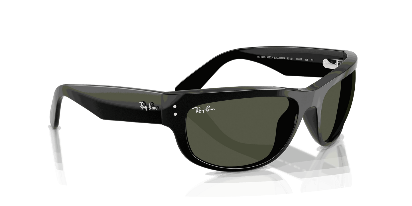 [G-15 Green Lenses, Polished Black Frame]