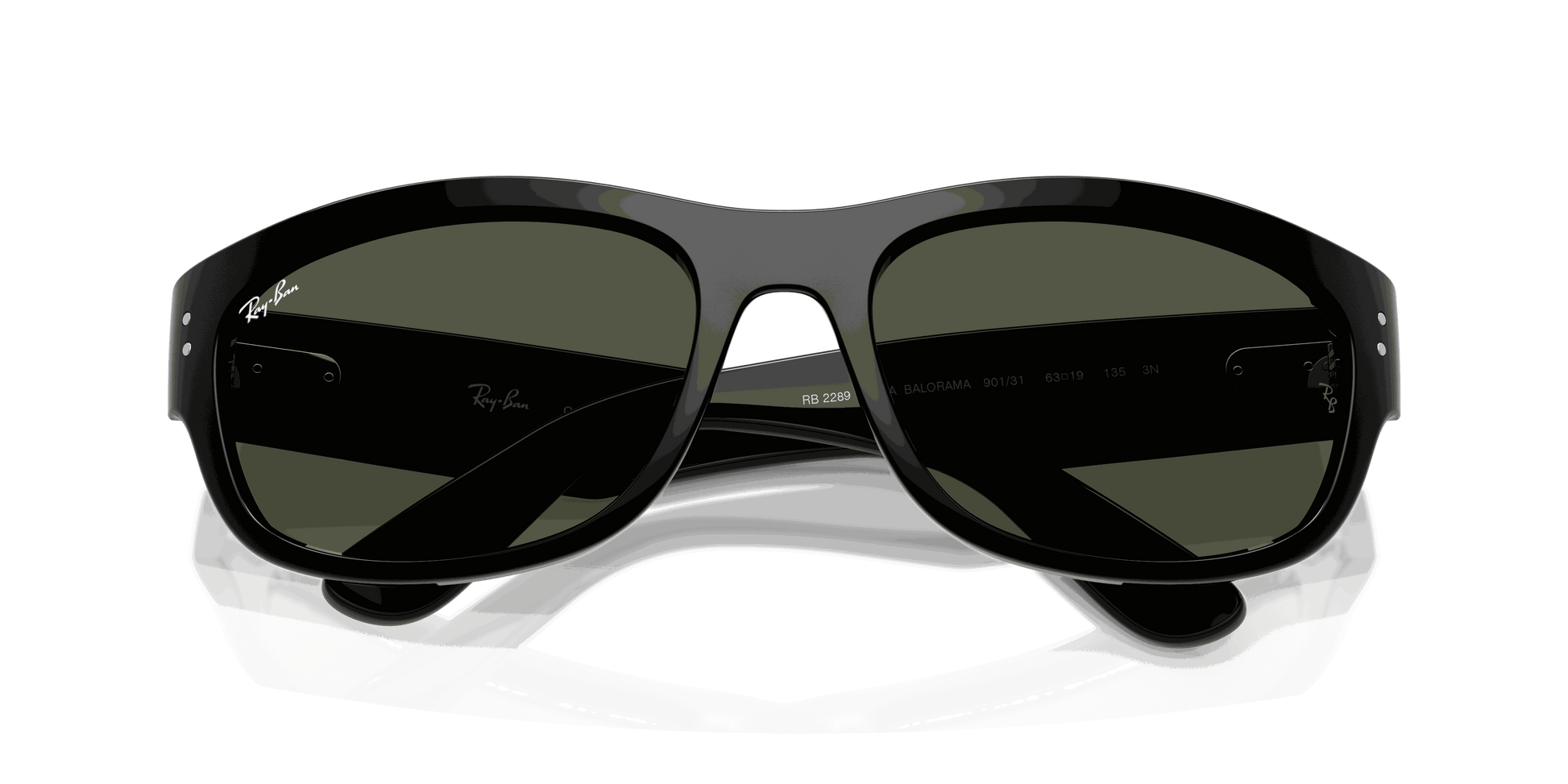 [G-15 Green Lenses, Polished Black Frame]