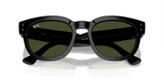 Green Lenses, Polished Black Frame