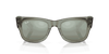 [Silver Lenses, Polished Transparent Green Frame]