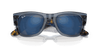 [Blue Lenses, Polished Transparent Dark Blue Frame]