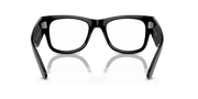 Clear Lenses, Polished Black Frame