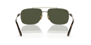 Green Lenses, Polished Arista Gold Frame