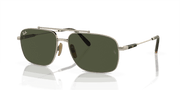 Green Lenses, Polished Arista Gold Frame