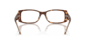 Clear Lenses, Polished Light Havana On Multicolor Frame