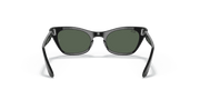 Dark Green Lenses, Polished Black Frame