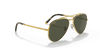 [Green Lenses, Polished Gold Frame]