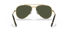 [Green Lenses, Polished Gold Frame]