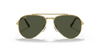 [Green Lenses, Polished Gold Frame]