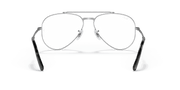 Clear Lenses, Polished Silver Frame