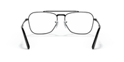 Clear Lenses, Polished Black Frame