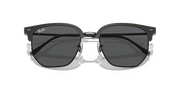 Dark Grey Lenses, Polished Grey On Black Frame