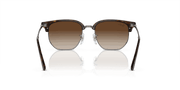 Brown Lenses, Polished Havana On Gunmetal Frame