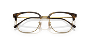 Clear Lenses, Polished Havana On Gold Frame