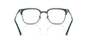 [Clear Lenses, Polished Green On Black Frame]