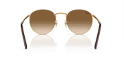 Light Brown Lenses, Polished Arista Gold Frame