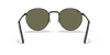 [Green Mirror Blue Lenses, Polished Black Frame]