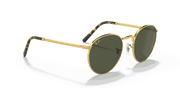 Green Lenses, Polished Gold Frame