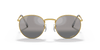 [Silver/Grey Lenses, Polished Gold Frame]