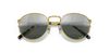 [Silver/Green Lenses, Polished Gold Frame]