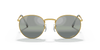 [Silver/Green Lenses, Polished Gold Frame]